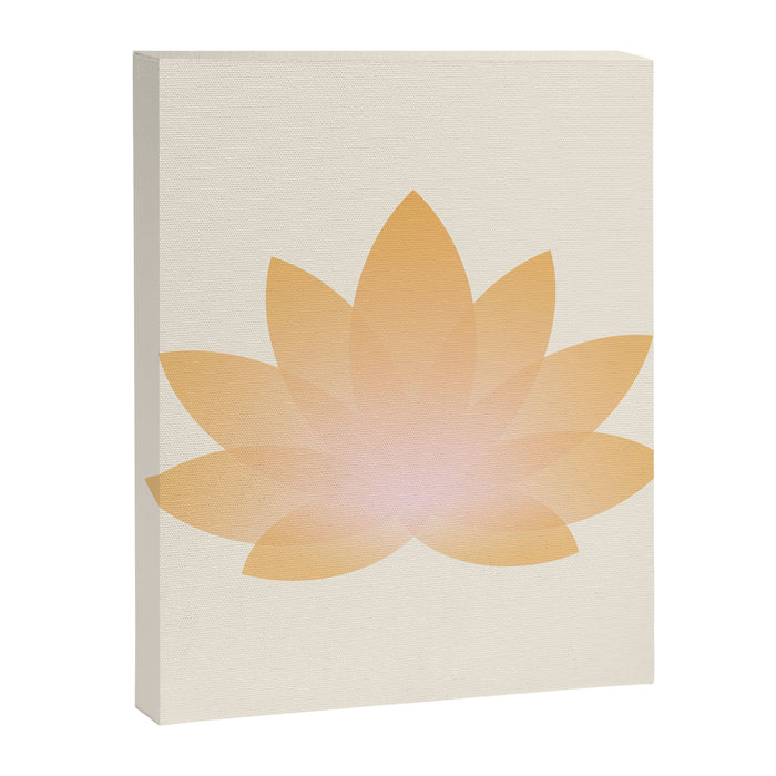 Lotus Flower Minimalism I Canvas Print Gallery Image 1
