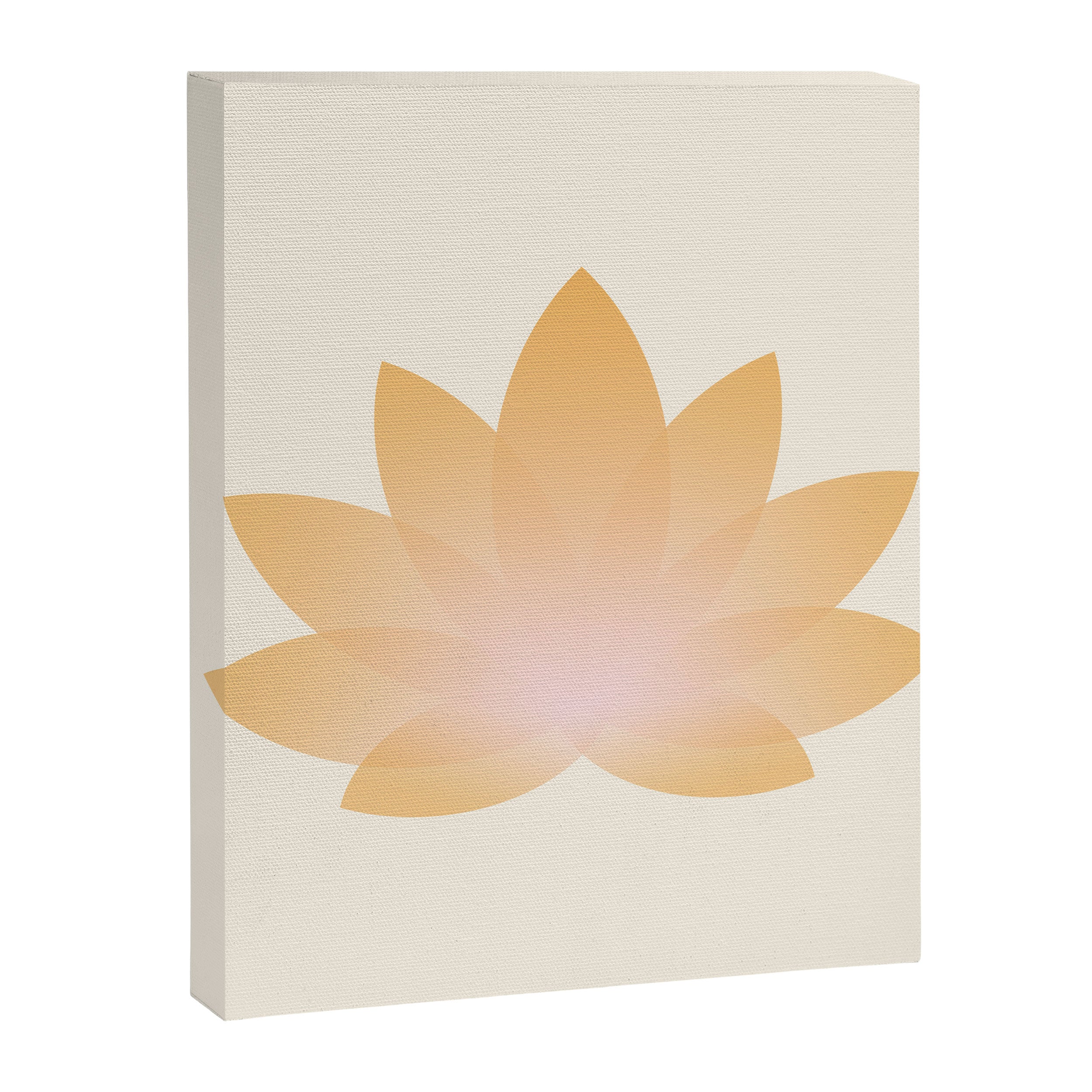 Lotus Flower Minimalism I Canvas Print Gallery Image 8