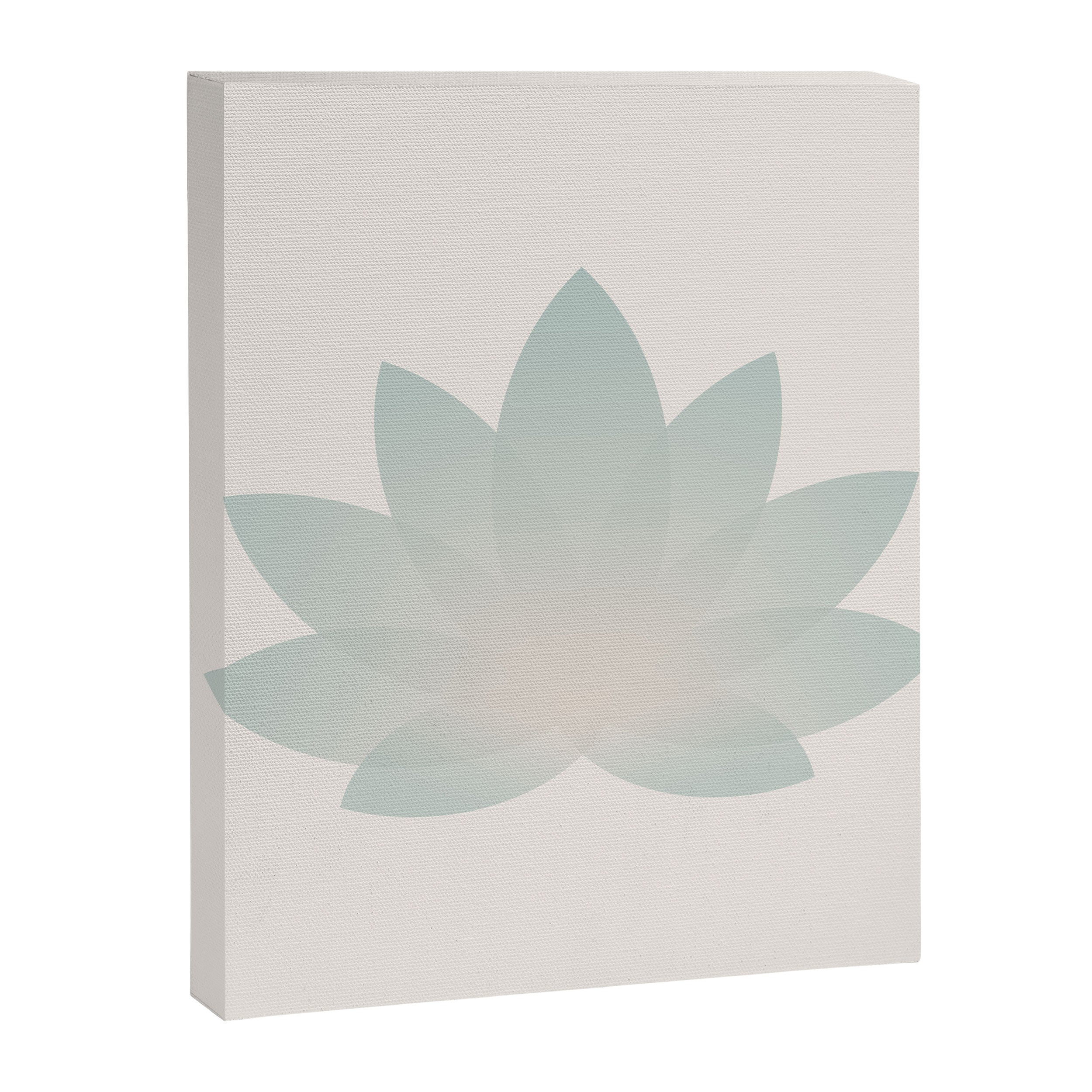 Lotus Flower Minimalism VI Canvas Print Gallery Image 8
