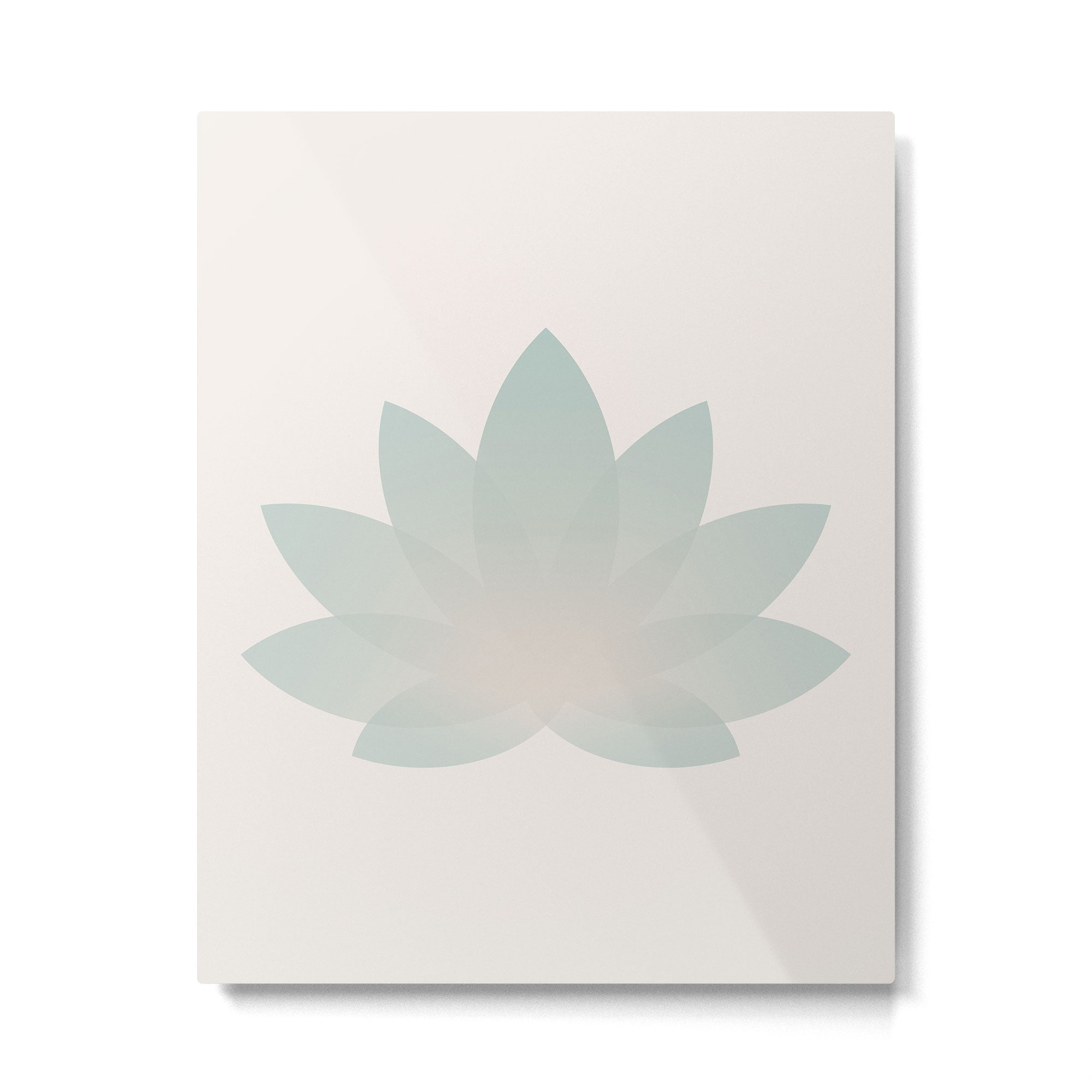 Lotus Flower Minimalism VI Metal Print Gallery Image 6