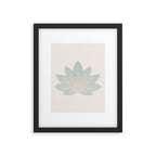 Lotus Flower Minimalism VI Framed Art Print Gallery Image 6