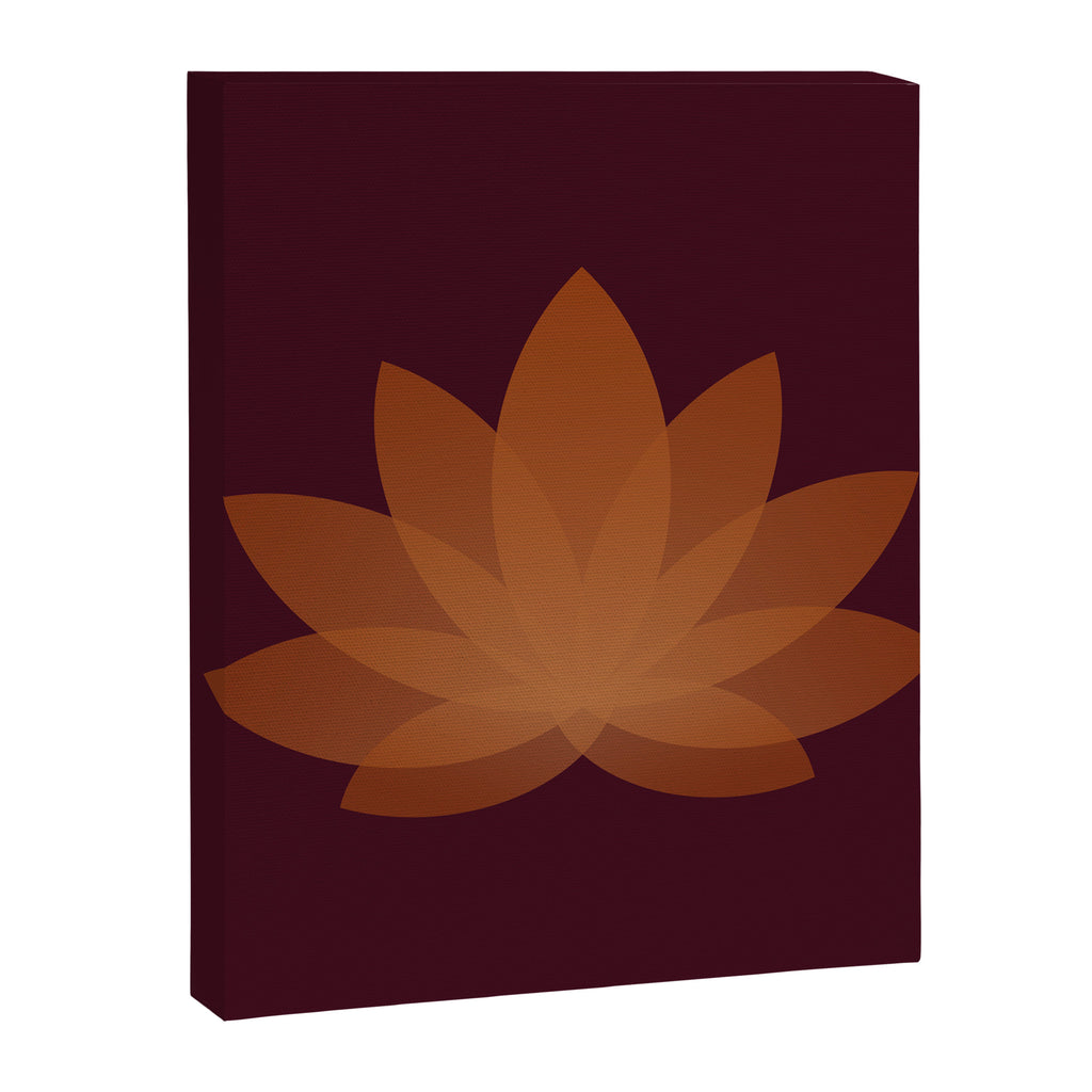 Lotus Flower Minimalism XII Canvas Print Gallery Image 8
