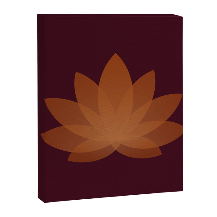 Lotus Flower Minimalism XII Canvas Print Gallery Image 1