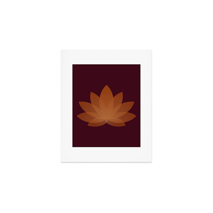 Lotus Flower Minimalism XII Art Print Gallery Image 1