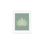 Lotus Flower Minimalism XIV Art Print Gallery Image 1