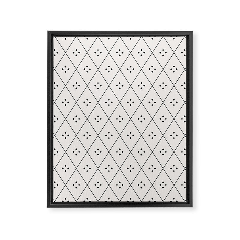 Mae Pattern I Framed Canvas Print Gallery Image 8
