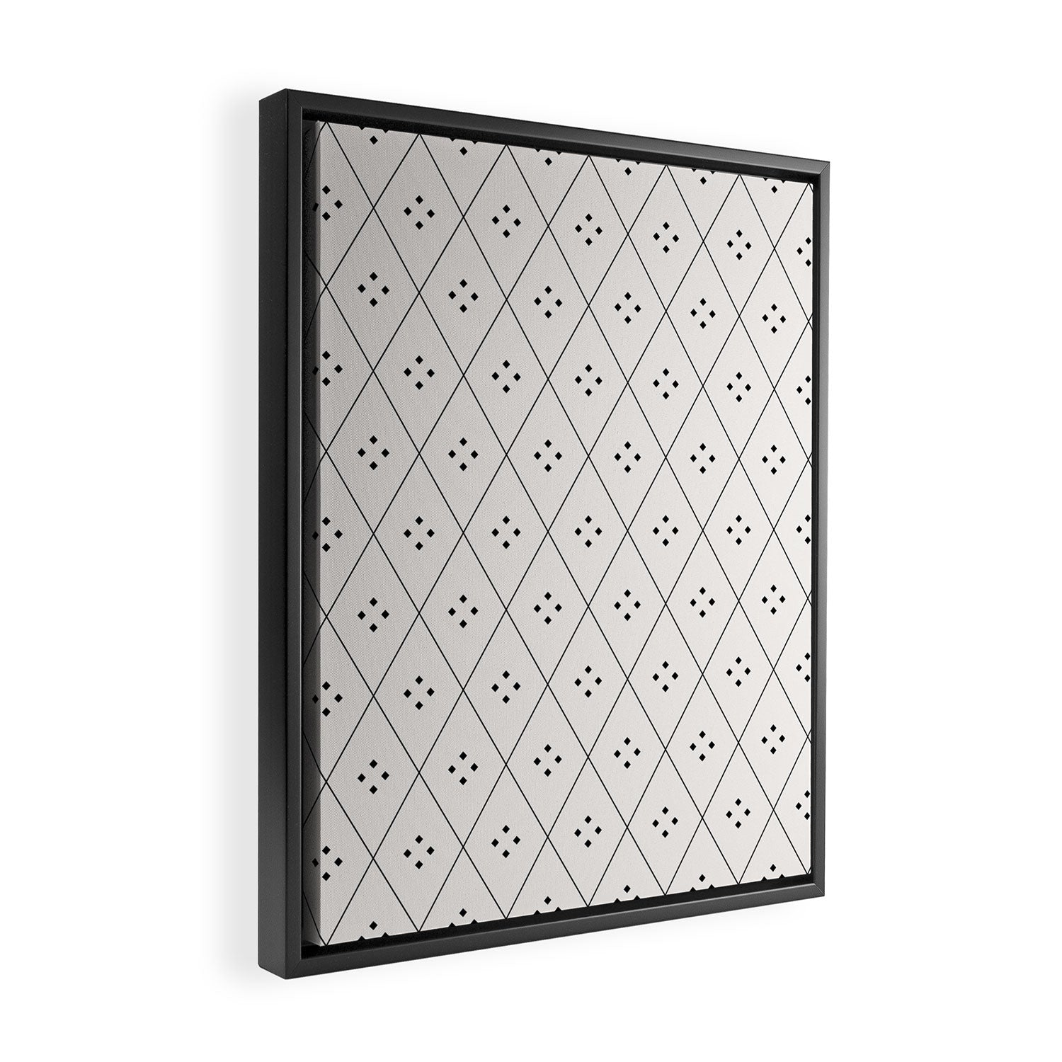 Mae Pattern I Framed Canvas Print Gallery Image 2