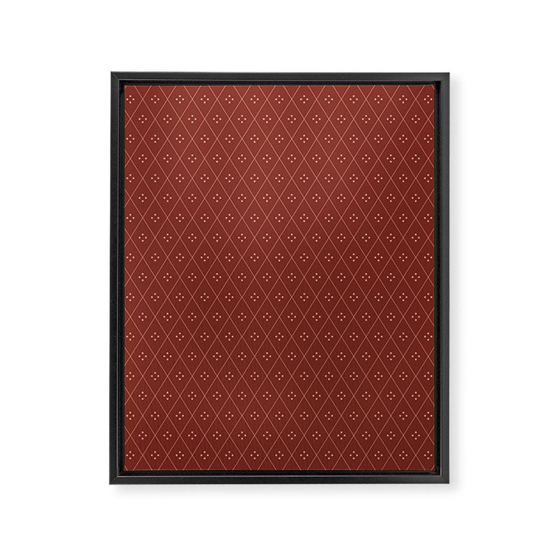 Mae Pattern IX Framed Canvas Print Gallery Image 8