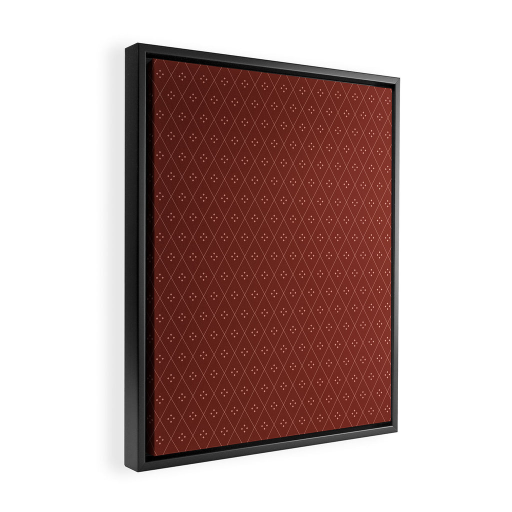 Mae Pattern IX Framed Canvas Print Gallery Image 2