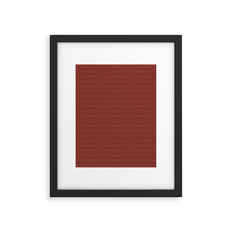 Mae Pattern IX Framed Art Print Gallery Image 6