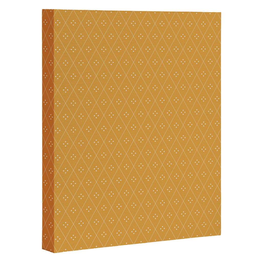 Mae Pattern X Canvas Print Gallery Image 3