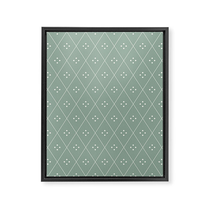 Mae Pattern XIX Framed Canvas Print Gallery Image 1
