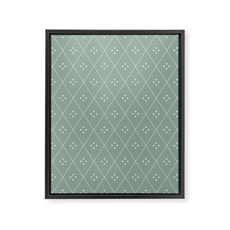 Mae Pattern XIX Framed Canvas Print Gallery Image 8