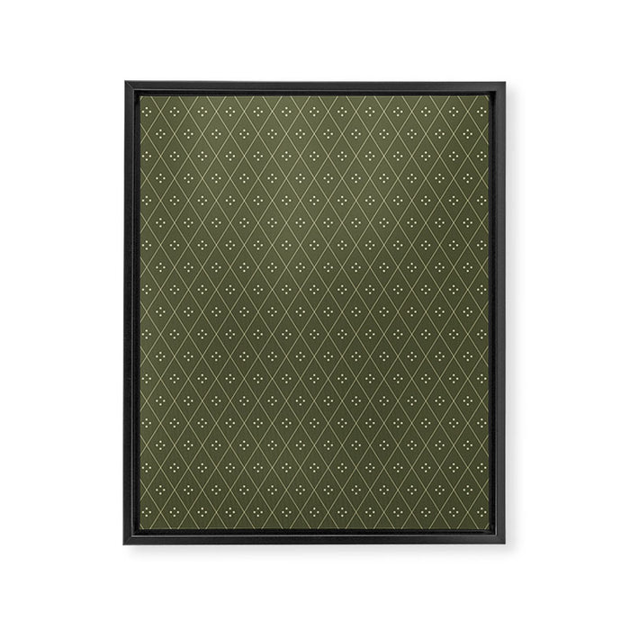Mae Pattern XXI Framed Canvas Print Gallery Image 1