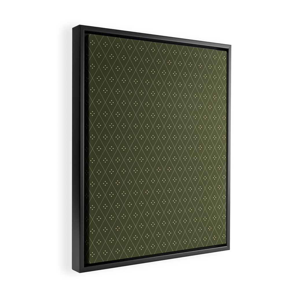 Mae Pattern XXI Framed Canvas Print Gallery Image 2