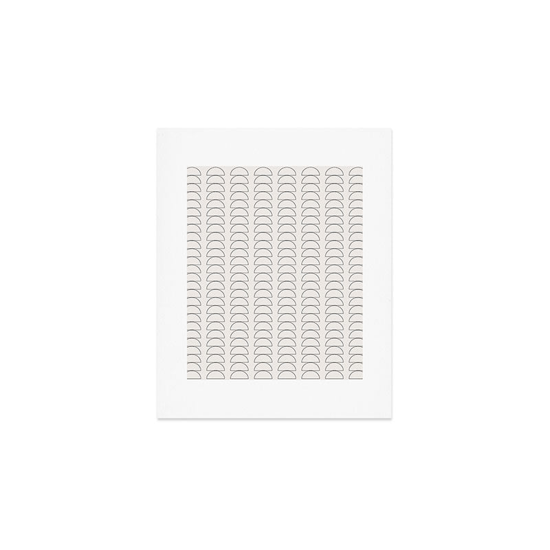 Maude Outline Pattern I Art Print Gallery Image 1