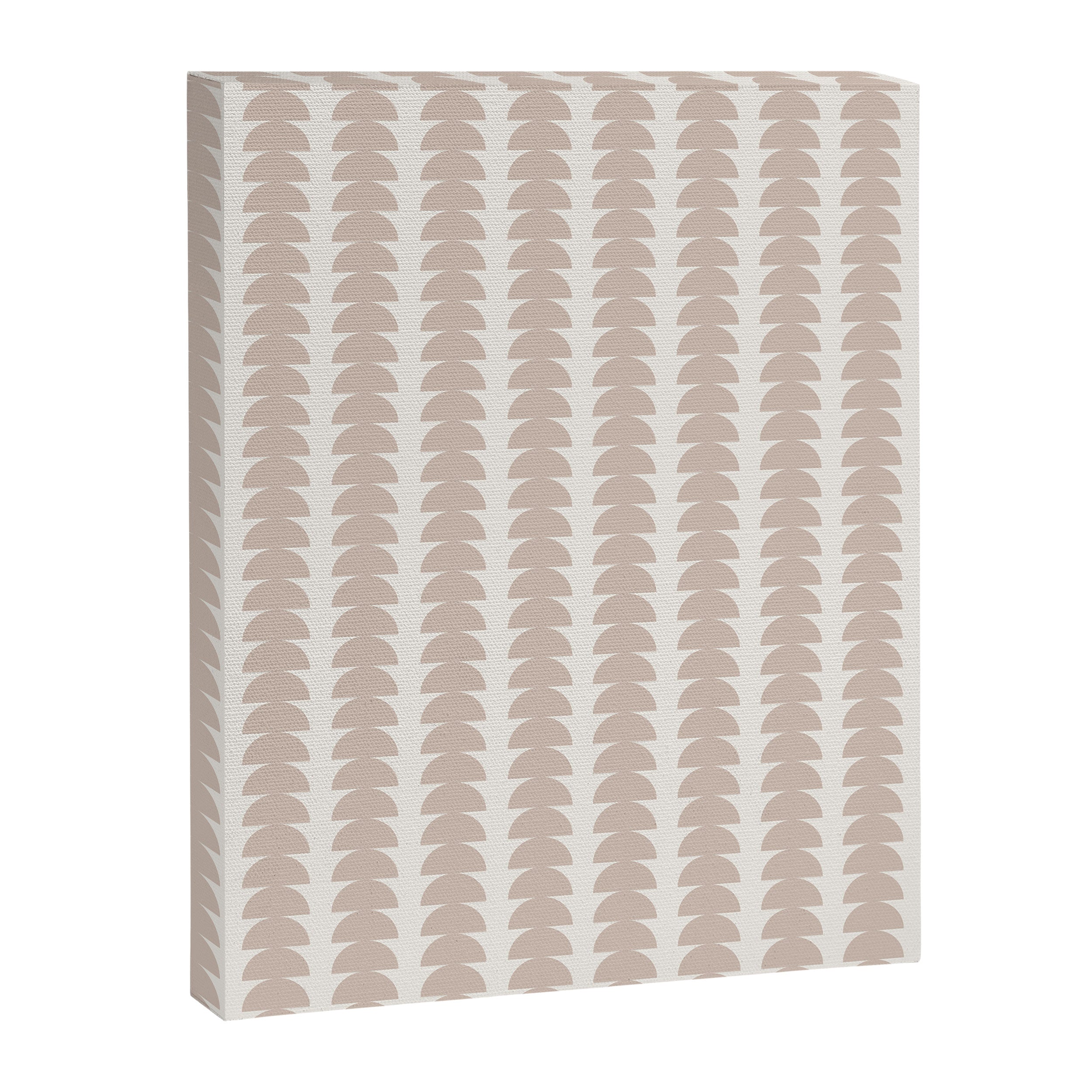 Maude Pattern - Earthy Neutral Canvas Print Gallery Image 8