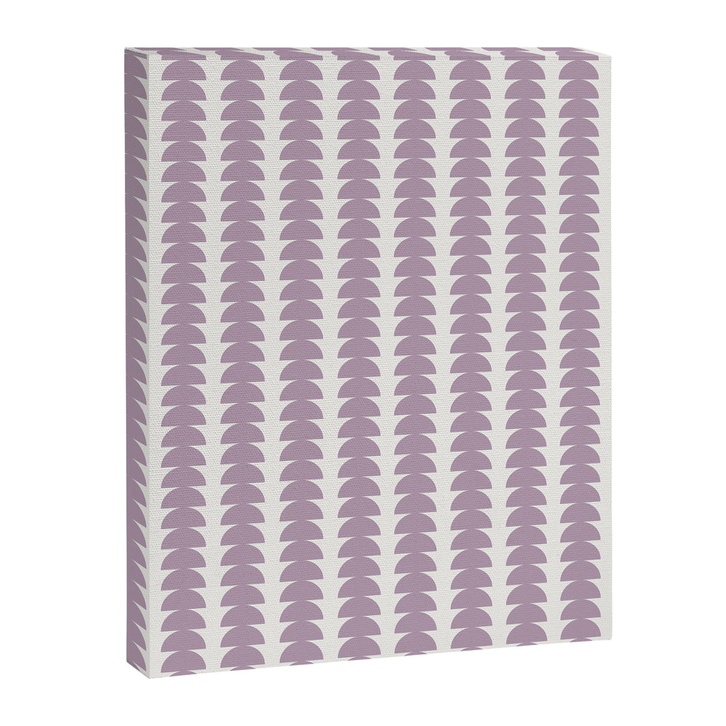 Maude Pattern - Lilac Purple Canvas Print Gallery Image 8