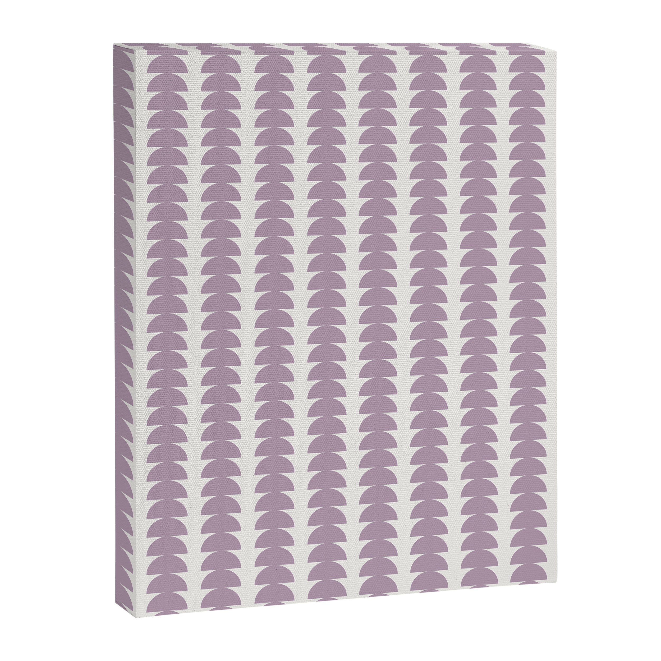 Maude Pattern - Lilac Purple Canvas Print Gallery Image 8