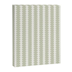 Maude Pattern - Natural Green Canvas Print Gallery Image 8