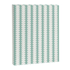 Maude Pattern - Teal Green Canvas Print Gallery Image 8