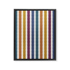 Maude Pattern XVI Framed Canvas Print Gallery Image 8