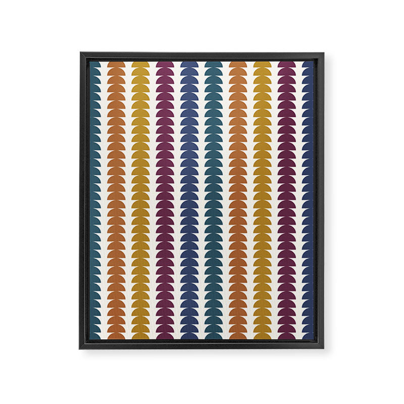 Maude Pattern XVI Framed Canvas Print Gallery Image 8