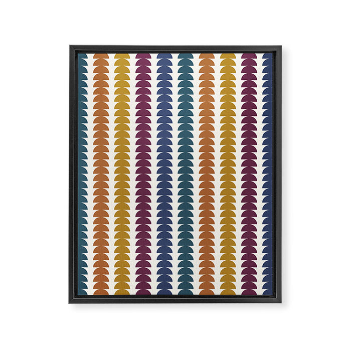 Maude Pattern XVI Framed Canvas Print Gallery Image 1