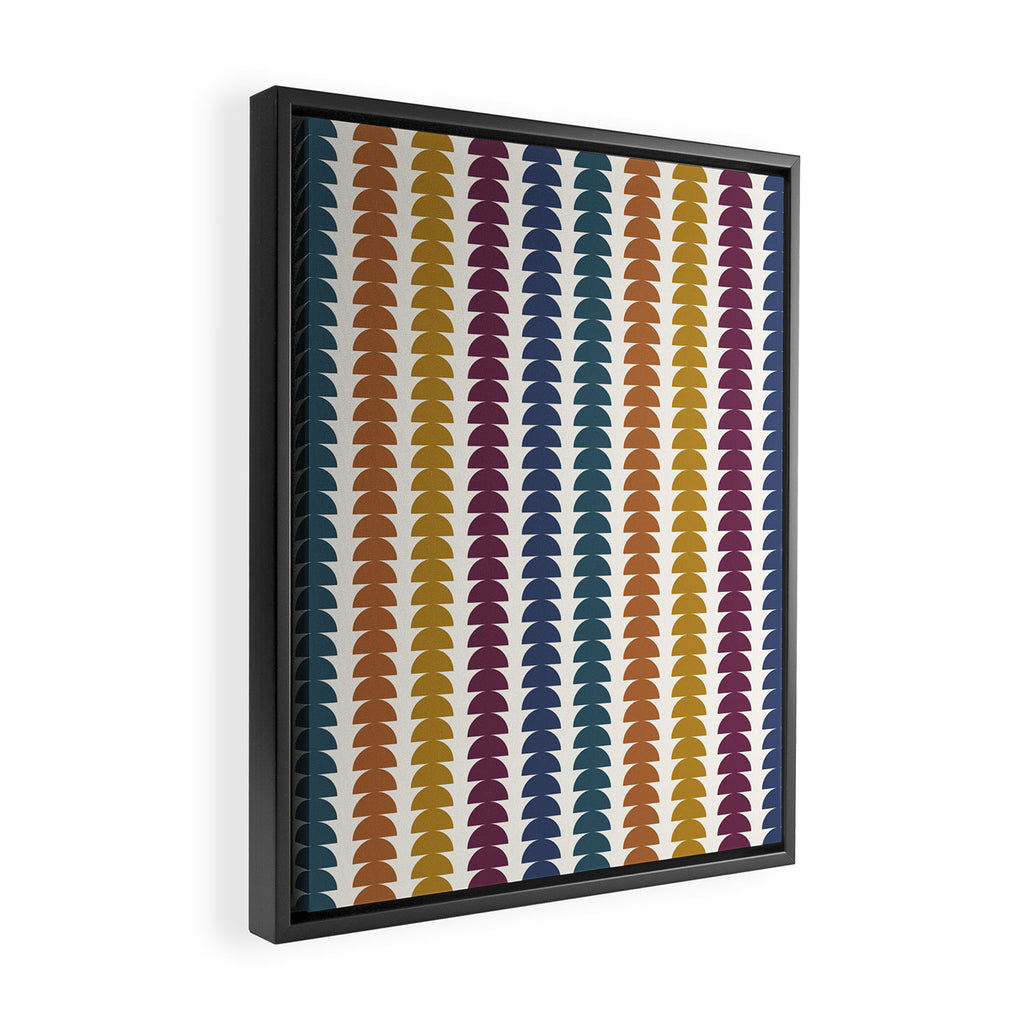 Maude Pattern XVI Framed Canvas Print Gallery Image 2