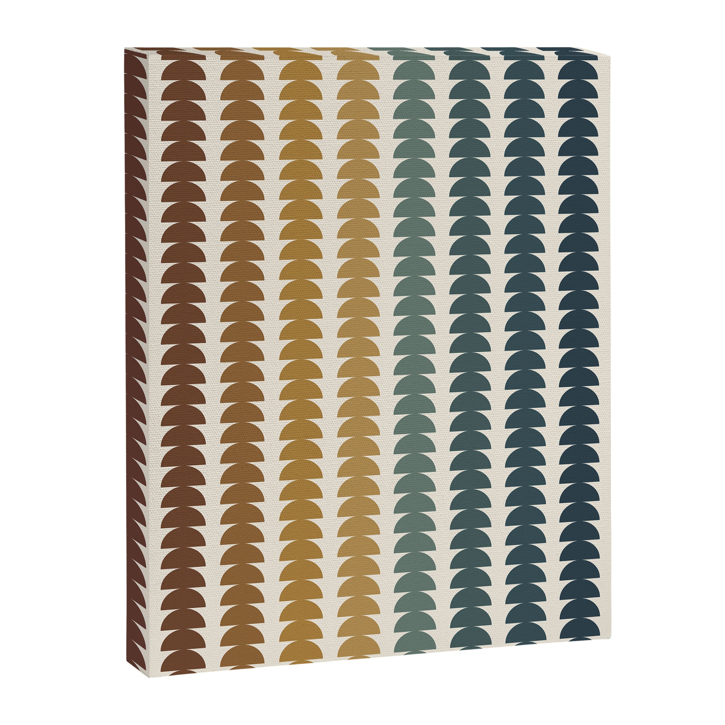 Maude Pattern XX Earthy Rustic Canvas Print Gallery Image 8