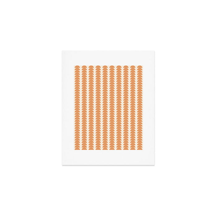 Maude Pattern XXIII Pantone Peach Fuzz Art Print Gallery Image 1