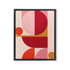 Mid Century Modern Abstract I Framed Canvas Print Gallery Image 6