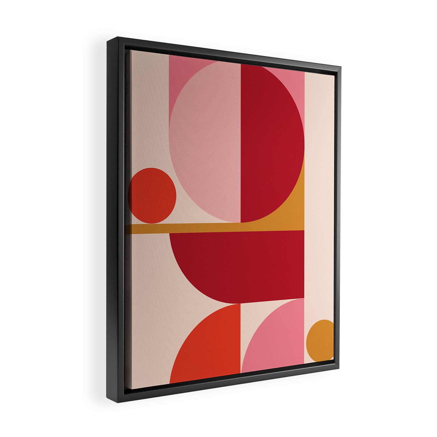 Mid Century Modern Abstract I Framed Canvas Print Gallery Image 2