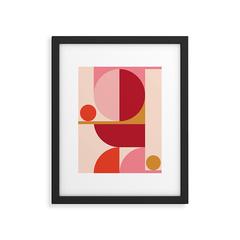 Mid Century Modern Abstract I Framed Art Print Gallery Image 5