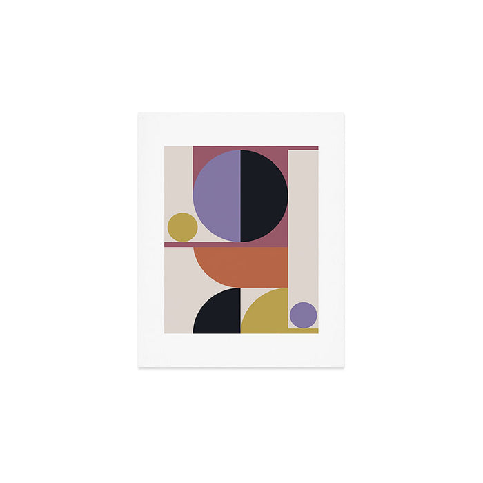 Mid Century Modern Abstract II Art Print Gallery Image 1