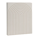 Minimal Arch XI Natural Neutral Modern Geometric Lines Canvas Print Gallery Image 6