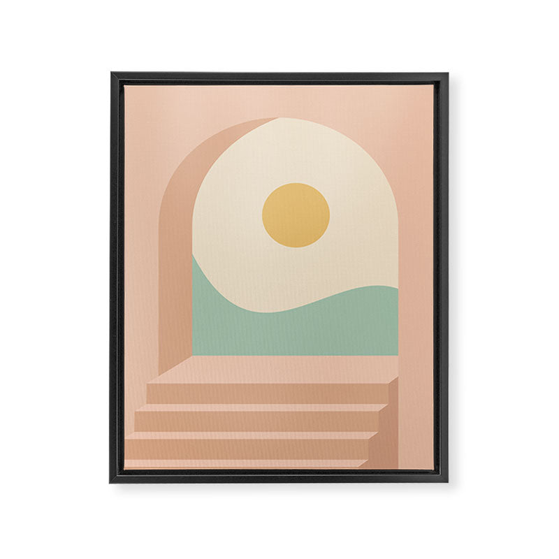 Minimal Archway II Framed Canvas Print Gallery Image 6