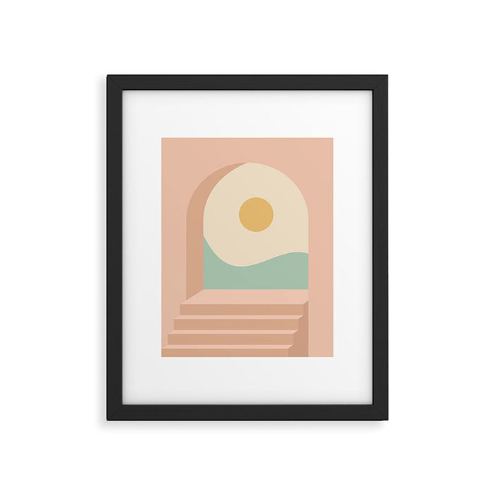 Minimal Archway II Framed Art Print Gallery Image 1