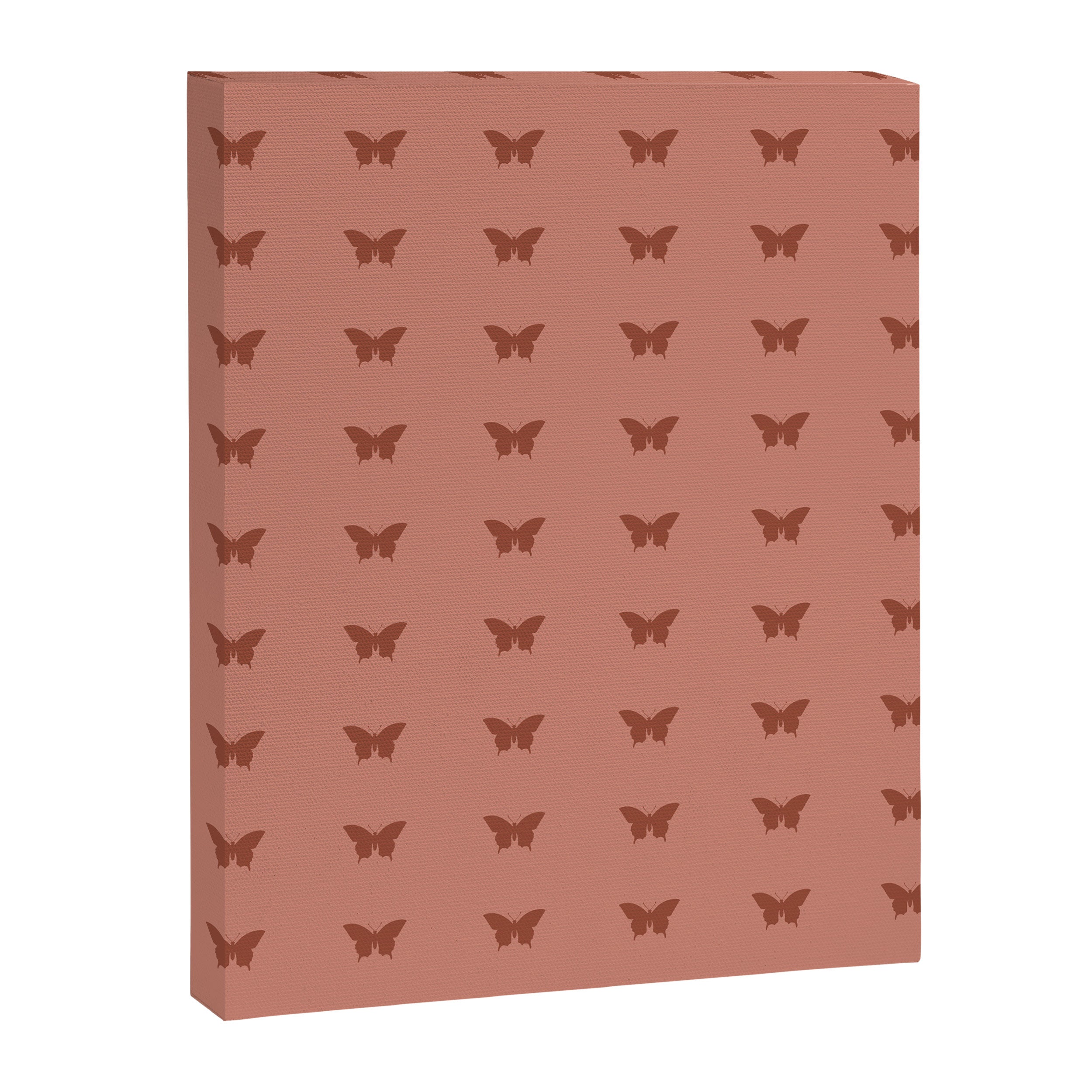Butterfly Pattern - Red Canvas Print Gallery Image 8