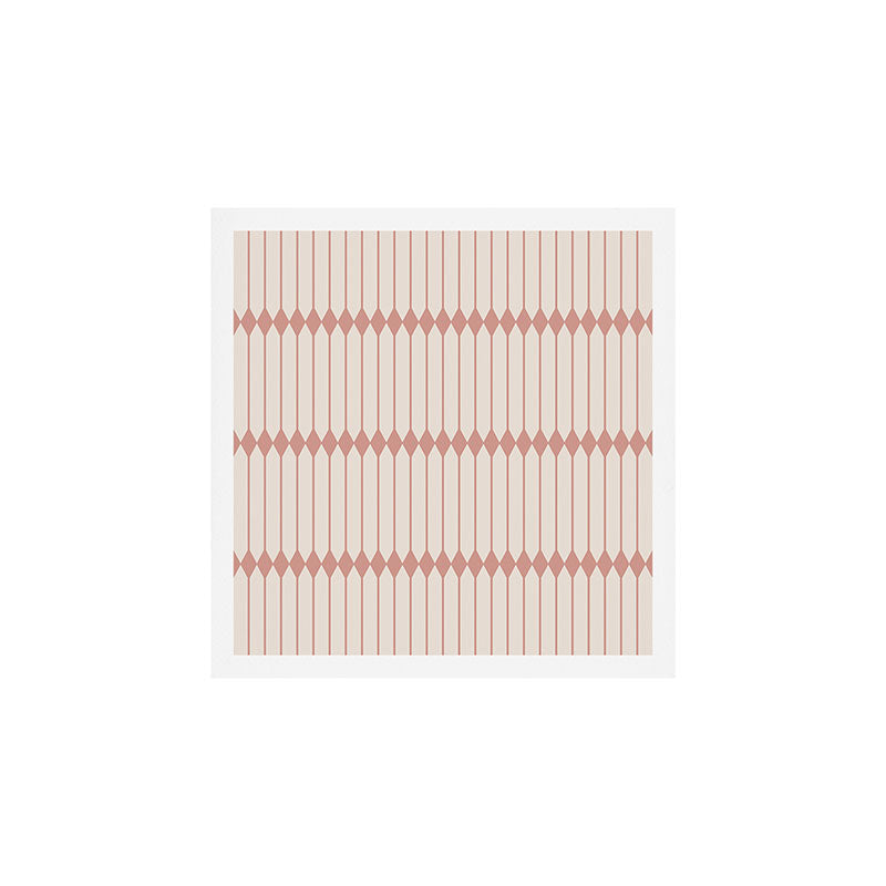 Minimal Geometric Pattern - Rose Art Print Gallery Image 1