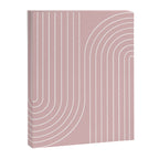 Minimal Line Curvature LXX Blush Pink Mid Century Modern Arch Abstract Canvas Print Gallery Image 6