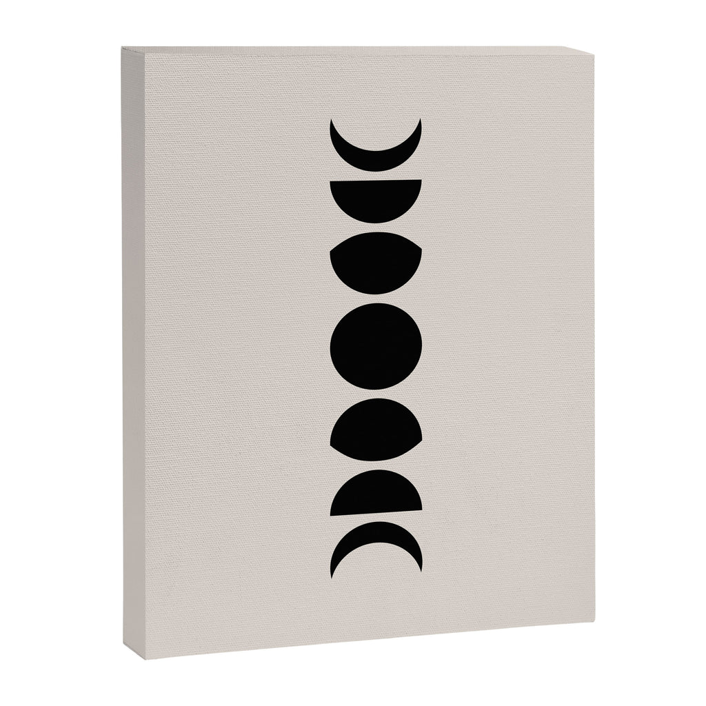 Minimal Moon Phases III Canvas Print Gallery Image 6