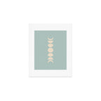 Minimal Moon Phases IX Art Print Gallery Image 1