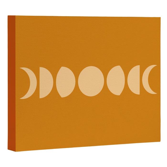 Minimal Moon Phases I Canvas Print Gallery Image 1