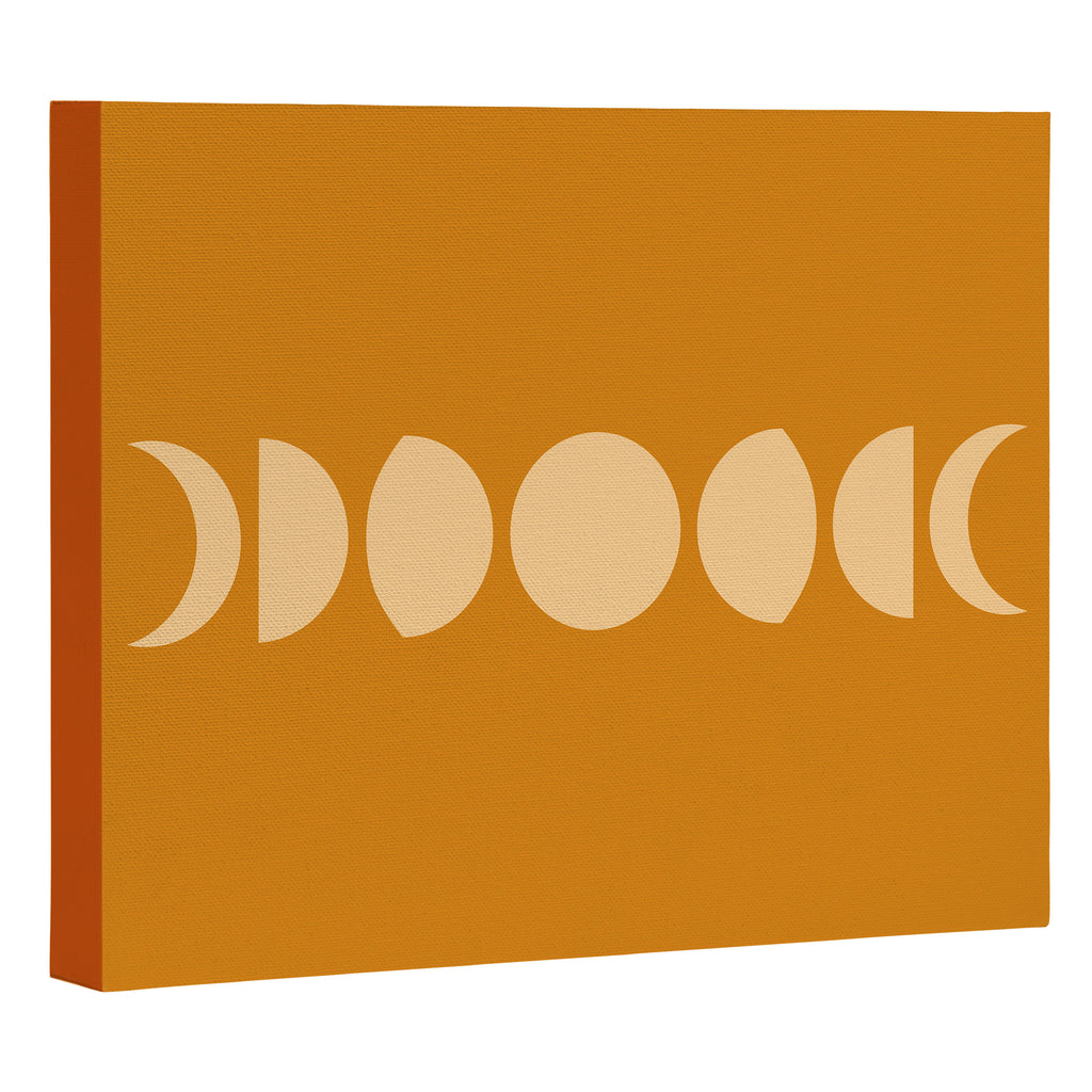 Minimal Moon Phases I Canvas Print Gallery Image 3