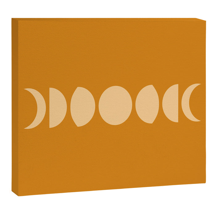 Minimal Moon Phases I Canvas Print Gallery Image 1