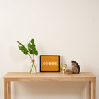 Minimal Moon Phases I Framed Canvas Print Gallery Image 4
