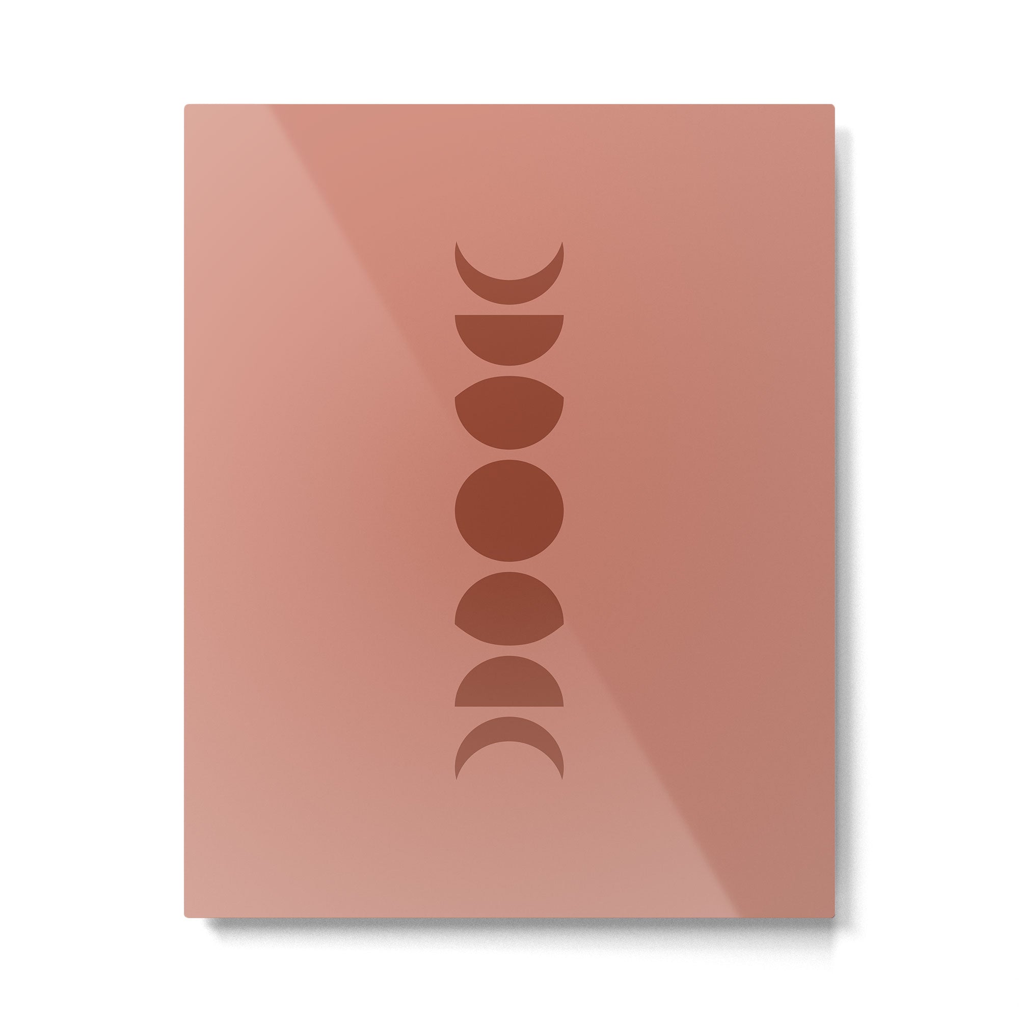 Minimal Moon Phases VI Metal Print Gallery Image 4
