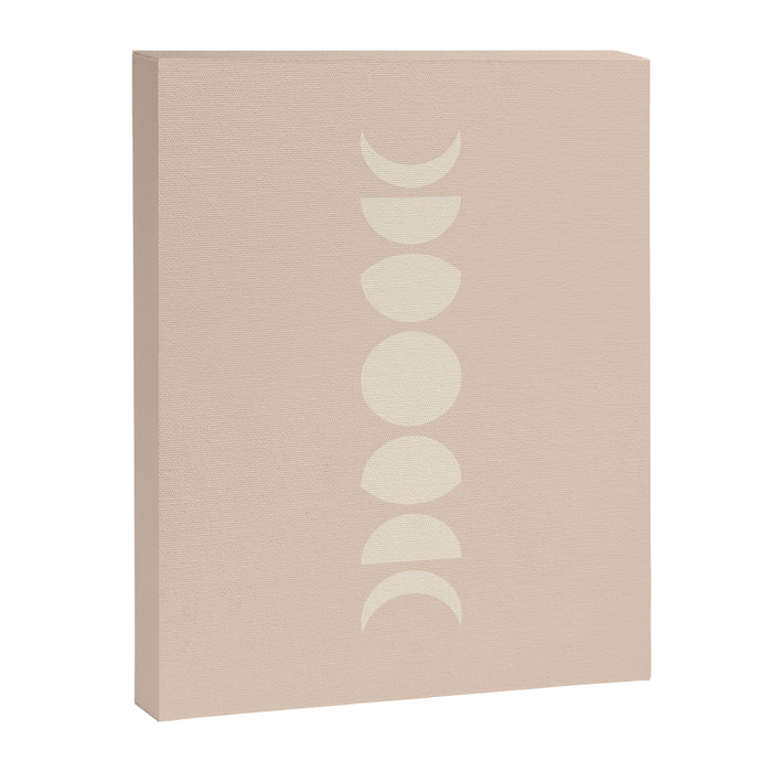 Minimal Moon Phases X Canvas Print Gallery Image 1