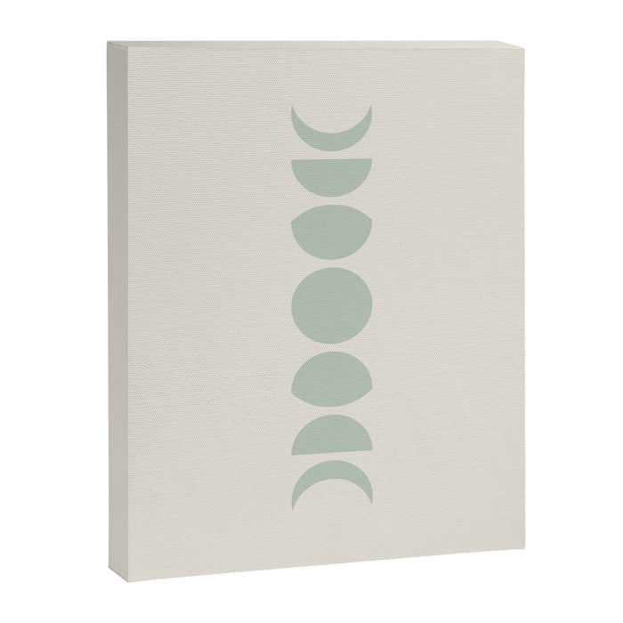 Minimal Moon Phases XI Canvas Print Gallery Image 1